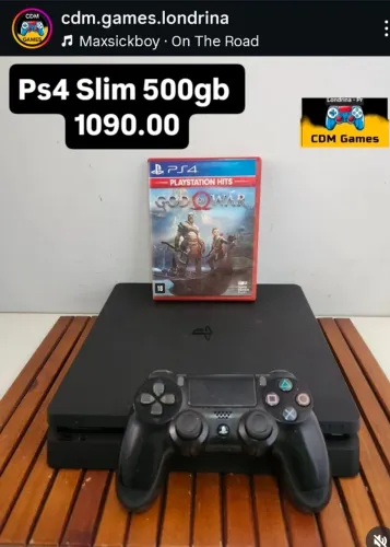 Ps4 Slim 500gb 1090.00- Não Aceito Oferta Versão 13.50