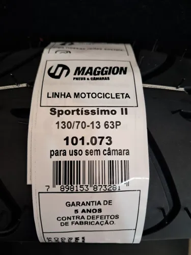 Pneu traseiro nmax 130/70-13