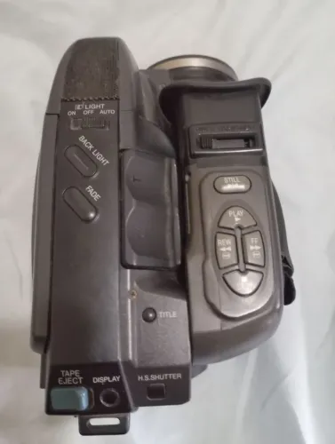 Filmadora Antiga Panasonic Palmcorder PV-A207 - Item de Coleção / Decoração