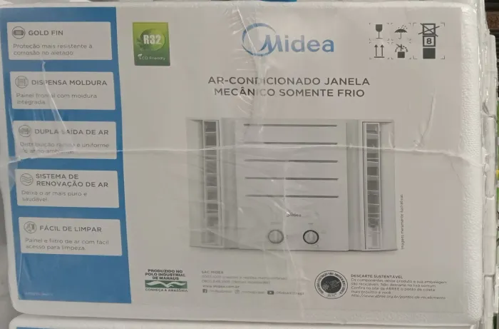 Vendo Ar Midea 10 mil BTUs novo lacrado com nota