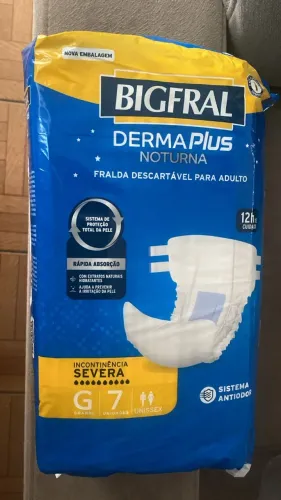 Fralda BigFral noturno tamanho G 
