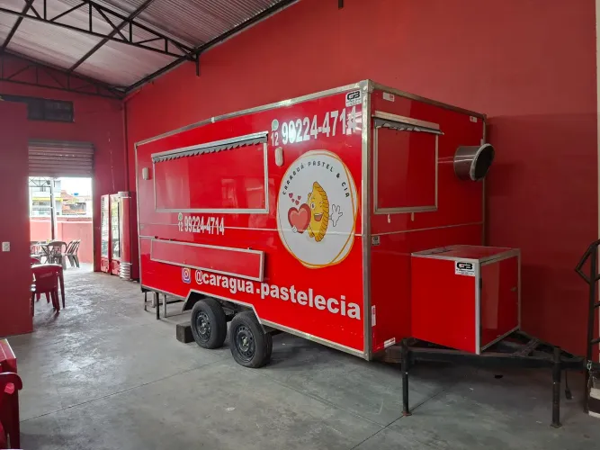 Trailer food truck