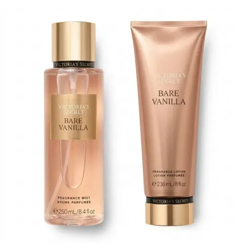 Kit Victoria's Secret Bare Vanilla (Body Mist + Loção) - Novo e ORIGINAL!