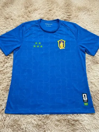 Camisa Seleção Brasileira Azul XL- Copa do Mundo 2026 - Licenciada FIFA 