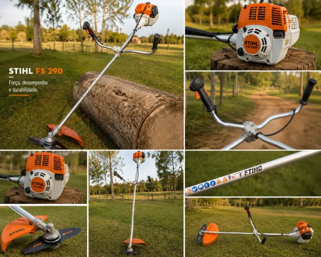 ROÇADEIRA STIHL FS 290 NOVA