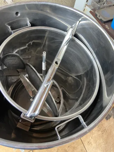 Mini cervejeira toda em inox 