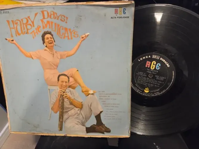 LP The Mulcays - Happy Days! RGC LP-6029 Raro