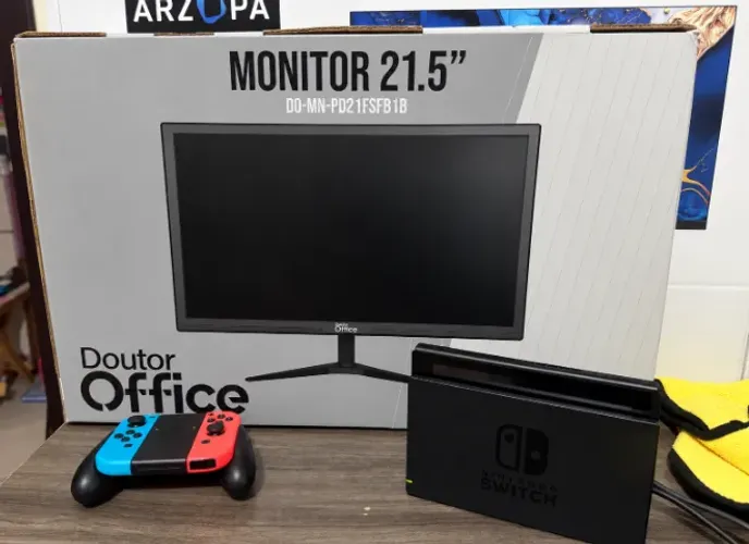 Monitor Dr. Office 21,5" Full HD 75Hz HDMI/VGA LACRADO