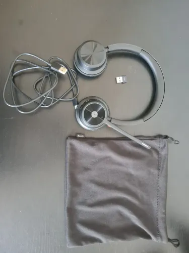 Poly Voyager 4320 + Case + Dongle USB | Impecável