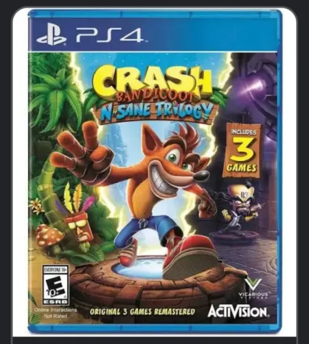 Jogo crash ps4