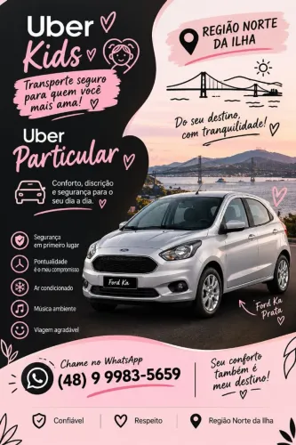 UBER KIDS E PARTICULAR