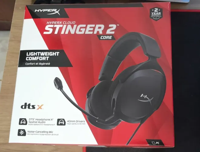 Fone headset hyperx cloud stinger 2 core