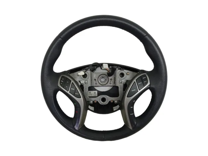 Volante Com Controle Som Hyundai I30 2016 Preto