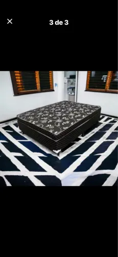 Cama box casal ou solteiro 