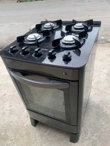 Fogão mesa de vidro