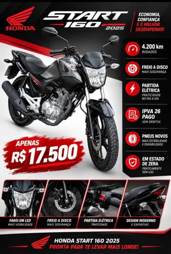 CG 160 START Com 4200km