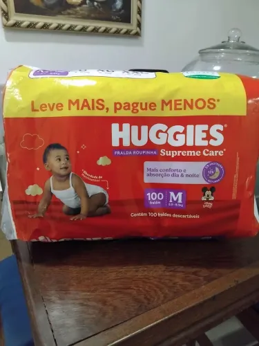 Fralda descartável 