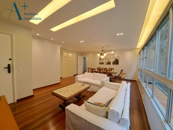 LINDO APARTAMENTO MOBILIADO PARA LOCAÇÃO NO LEBLON 160 m² 4 QUARTOS 1 SUÍTE 2 VAGAS - VAZI