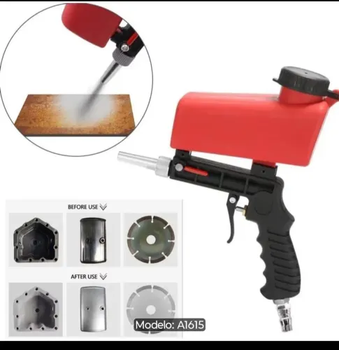 Pistola jato de area