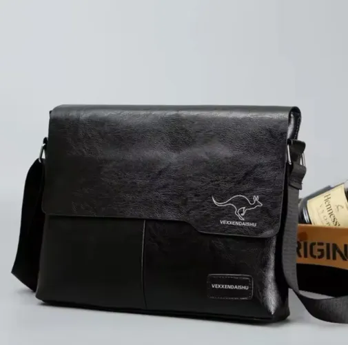 Bolsa em couro PU para tablet ou notebook compacto 