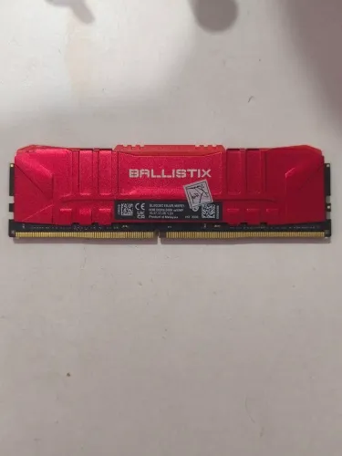 Memória ram ddr4 8gb 2666mhz crucial