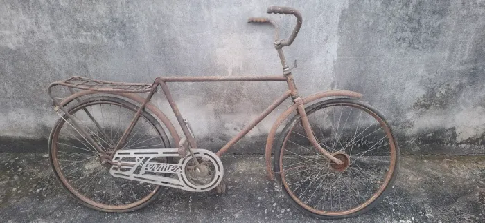Rara Bicicleta Sueca Hermes (Anos 50) Nymans Verkstäder Para Restauro / Coleção
