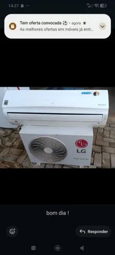 LG dual inverter 19 BTUs