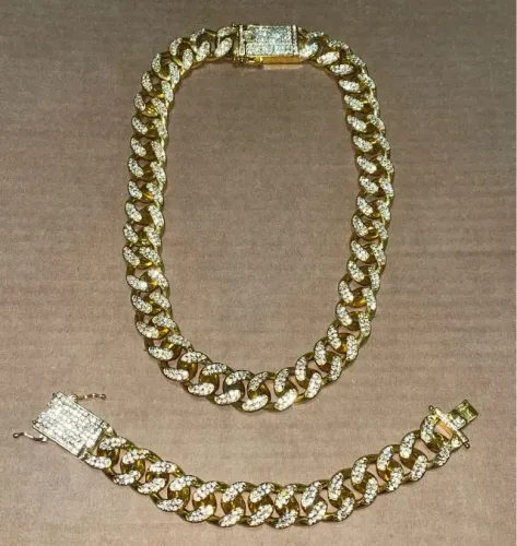 corrente e pulseira ice