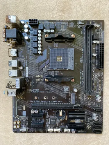 Placa mãe Gigabyte DDR 4 GA-A320M-S 2H AM4