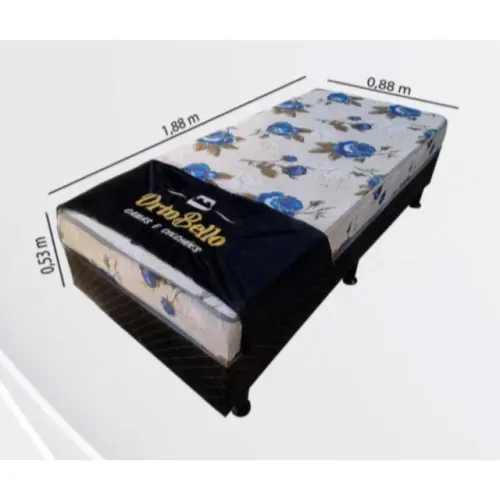 Cama Box Solteiro Itália Ortobello - Entrega Rápida!