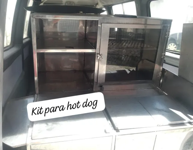 Vendo kit para hot dog encaixa certinho no seu carro