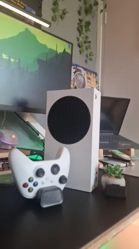 Xbox Series S com controle + bateria e carregador