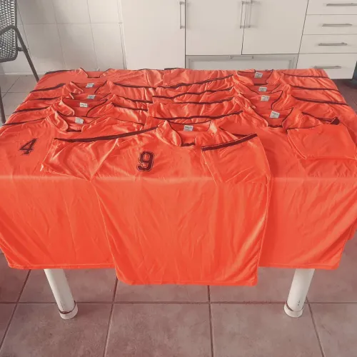 Jogo de camisa de futebol