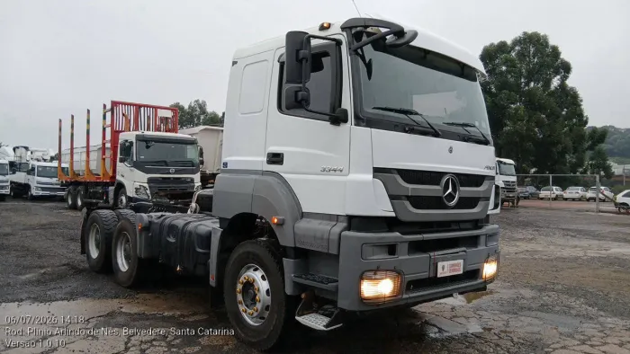 Mercedes-Benz Axor 3344/48 6X4 E5 2022/2022 Vamos Seminovos Chapecó
