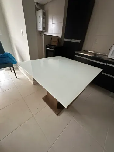 Vendo mesa jantar de vidro