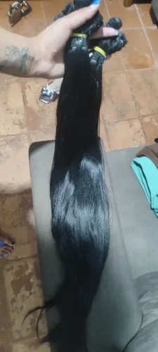 Cabelo liso orgânico