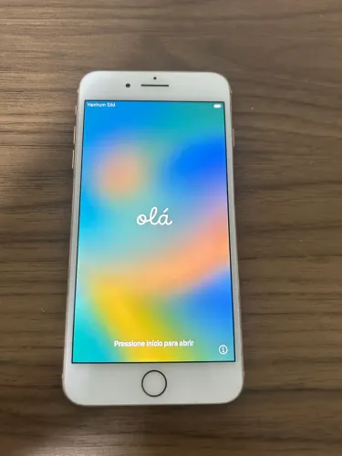 Iphone 8 plus usado 73% de bateria