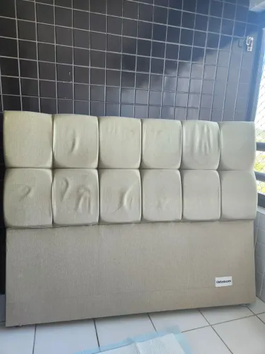 Cabeceira de cama de casal ortobom
