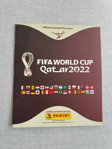Álbum de Figurinhas Copa 2022 + Figurinhas Completas para imprimir e colar