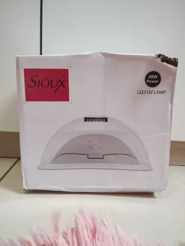 Cabine LED/UV Siôux (48W) + Sugador de Pó Nail Dust Collector (Modelo 703) + kit alongamen