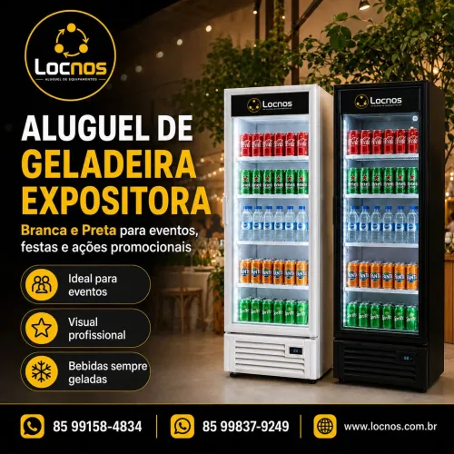 Geladeira expositora porta de vidro