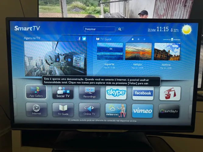 TV PHILLIPS 39 POLEGADAS - FUNCIONANDO 100%