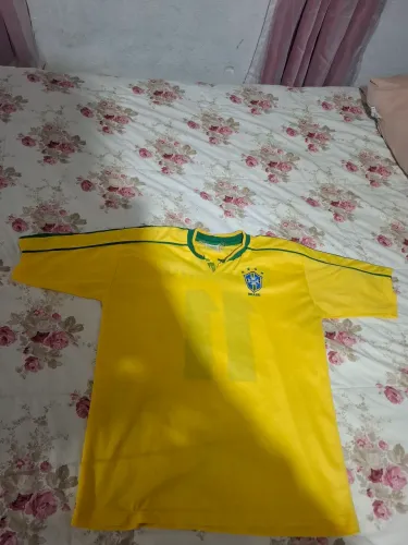 Camisa do brasil 1998 romario 11 amarelinha clasica