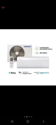 (02) Ar Condicionado 12 btus Samsung e LG 