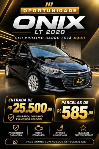 Chevrolet Onix Hatch LT 1.0 12V Flex Mec. 4P 2020