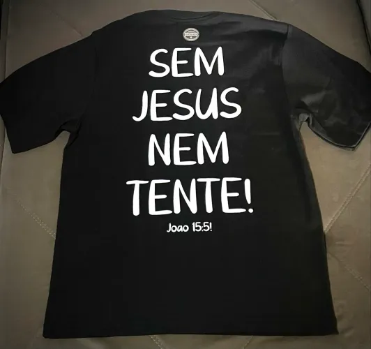 Camisas com estampa gospel