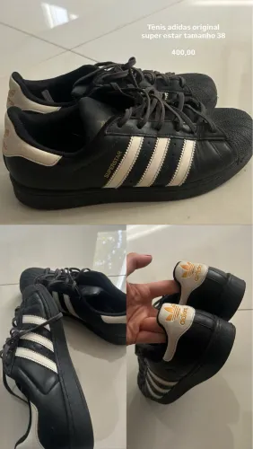 Tênis adidas original superstar 38