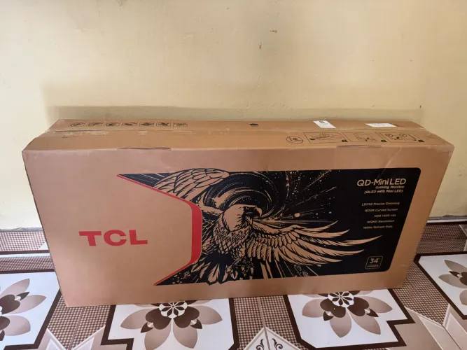 Monitor Gamer Curvo Tcl 34 Pol. MiniLed 180hz 1ms (gtg) Har 1400 Nits 34r83q