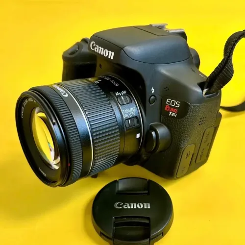 Câmera Cânon T6i - Novíssima