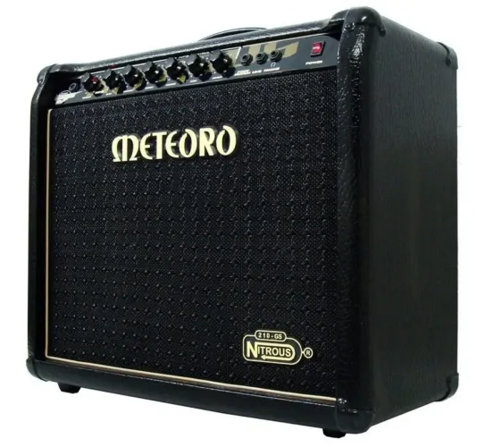 Amplificador Meteoro Nitrous GS 100 Transistor para guitarra de 100W cor preto